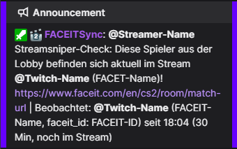 Automatically detect Streamsniper Preview